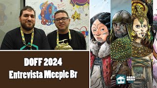 DOFF 2024  Entrevista Meeple Br [upl. by Wanids]