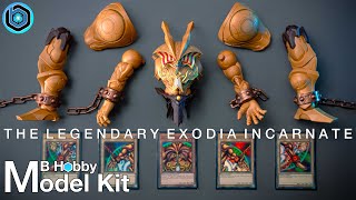 YuGiOh The Legendary Exodia Incarnate Model Kit  Speed Build  ASMR [upl. by Aztinad]