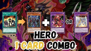 Shining Neos Wingman  Destiny HERO Plasma  1 Card Combo  Hero  Yugioh [upl. by Chura]