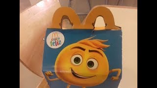 Cajita Feliz McDonalds Emoji La Película AgostoSeptiembre 2017 Parte Cero [upl. by Melissa]