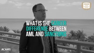 Difference between a certification in AML and SANCTIONS – ACAMS explains [upl. by Isied]