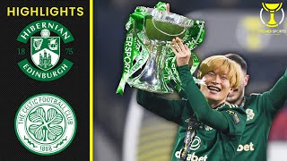 Kyogo Double Secures Cup Victory for Celtic  Hibernian 12 Celtic  Premier Sports Cup Final [upl. by Licko767]