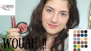 REVUE► MAKEUP BIO PUROBIO  Swatch amp Tuto 🌸 [upl. by Us55]