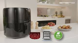 Emerio Smart Fryer AF1293293 UK [upl. by Airamalegna]