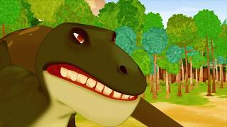 My Friend Trex 2  kids dinosaur videos  Franky Kids TV  Franky and Friends  Cartoon for kids [upl. by Ettelrahc984]