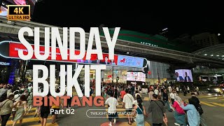 4k 60fps  Part 02  Pavilion bukit Bintang  Kuala Lumpur 2024  Street walk [upl. by Hoffer41]