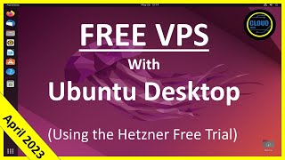 FREE Ubuntu 22 04 with Desktop VPS using NoMachine using the Hetzner free trial offer 2023 Free RDP [upl. by Notse657]