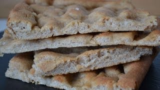 Video ricetta quotfocaccia 100 farroquot Blog wwwaglioincamiciacom [upl. by Nivac]