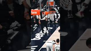 Giannis checks on his Brother after Scary Fall 😳 shorts [upl. by Bethanne]