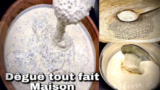 Dêguê a base de yaourt naturel fait maison [upl. by Inafit]