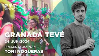 ▶ Granada Tevé ▶ Fiestas del Agua de Lanjarón  Lunes 24 junio 24 [upl. by Eserehs]