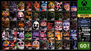 UCN easiest strategy to get 2000 points and Chica intermission cutscene [upl. by Nedmac]