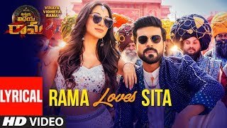 Rama Loves Seeta Song With Lyrics  Vinaya Vidheya Rama  Ram Charan Kiara Advani Vivek Oberoi [upl. by Natie]