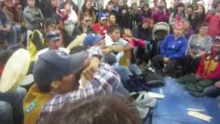 Handgames 2014 Ross River Behchoko vs Kaskanovas [upl. by Ahsiemak]