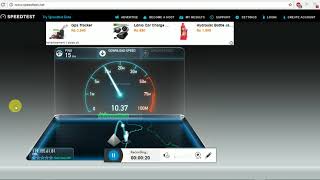 PTCL Fiber to the Home FTTH GPON 10 Mbps Speed Test [upl. by Gaige]