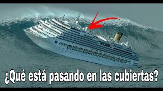 ¡Un Crucero En Una Tormenta De 12 Puntos [upl. by Airotal]