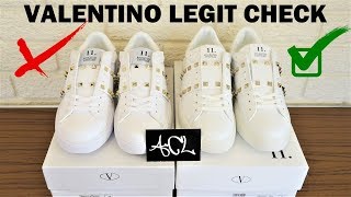 How to spot fake Valentino Rockstud shoes authentic vs replica Valentino legit check review [upl. by Cleodel541]