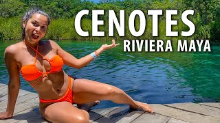 Ruta de CENOTES en la RIVIERA MAYA México 2022 [upl. by Reppep413]