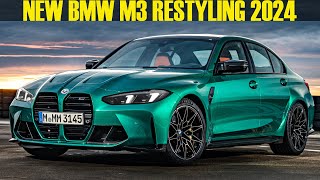 20242025 New BMW M3 RESTYLING  First Look [upl. by Naejeillib]