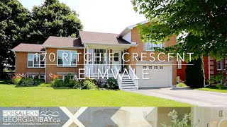 Stunning Family Home  170 Ritchie Crescent Elmvale ON [upl. by Margit326]