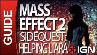 Mass Effect 2  Sidequest Helping Liara  Walkthrough [upl. by Scrope]