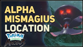 Alpha Mismagius Location Pokemon Legends Arceus [upl. by Etnomal]