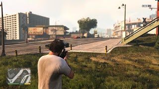 Grand Theft Auto V BOOM Headshot [upl. by Llirret]