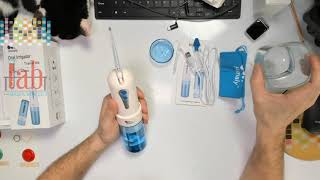 Cordless Water Flosser Oral Irrigator [upl. by Lisandra280]