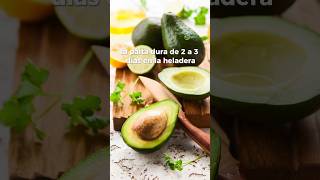 🥑El TRUCO para conservar Aguacate en la heladera sin que se oxiden después de cortarlo sabiasque [upl. by Malet]