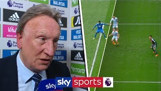 quotThe best league in the world and the worst officialsquot  Neil Warnock post match Cardiff 12 Chelsea [upl. by Mazur]