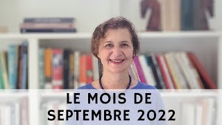 LENERGIE DU MOIS SEPTEMBRE 2022 [upl. by Dehsar]