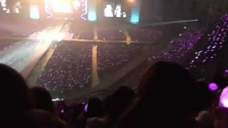 Bangtan were singing 23 then suddenly the music stops and the armys continue to sing it 😱❤❤ [upl. by Jessen]