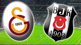 Galatasaray 53 Beşiktaş  22 Şubat Cumartesi 2014  PES14 Versiyon Full [upl. by Bonina748]