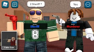 MURDER MYSTERY 2 FUNNY MOMENTS 1V1 [upl. by Azirb]