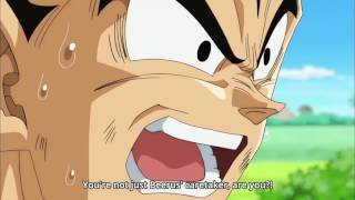 Vegeta begs Whis to train him English Sub [upl. by Dawkins]