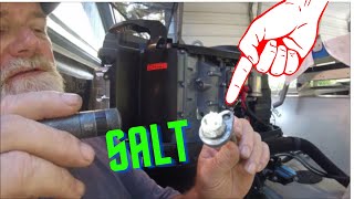 SALT REMOVER DEBUNKED Outboard Motor flushing solutions [upl. by Sivat654]