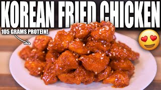 ANABOLIC KOREAN FRIED CHICKEN  The Healthy amp Extra Crispy Chicken Im Addicted To [upl. by Ettenim]