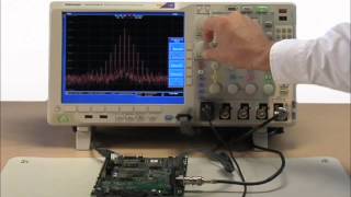 Tektronix MDO4000 SerisiSpectrogram ile Spektral Analiz VideosuTürkçe Seslendirmeli [upl. by Esahc914]