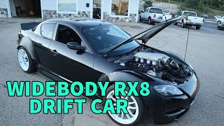 LS Swapped RX8 Drift Car Build Summary [upl. by Verbenia]