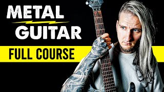 Metal Guitar 101 – Full Course For Beginners [upl. by Enitsenre]