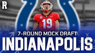 Indianapolis Colts 7Round Mock Draft [upl. by Oiramel376]