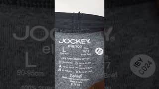 Style1017 jockey tactel innerwear mensfashion trunks reels foryou trending new review [upl. by Eiromem]