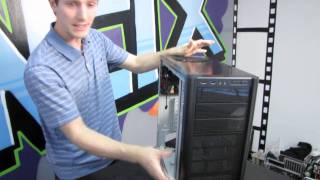 Antec 300 Three Hundred Computer Case Unboxing amp First Look Linus Tech Tips [upl. by Petite]