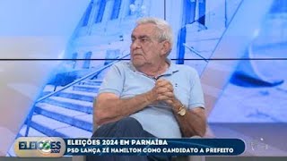 PSD lança Zé Hamilton como candidato a prefeito de Parnaíba [upl. by Schlesinger]