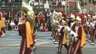 USC Trojan Marching Band  2009 Pasadena Rose Parade [upl. by Selma]