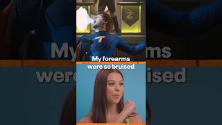 kira kosarin reacts to iconic thundermans fight scene shorts [upl. by Htaek329]