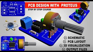 PCB Design with Proteus  Udemy Course [upl. by Ryle376]