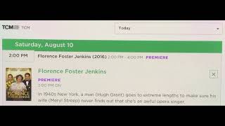 “Florence Foster Jenkins” on TCM [upl. by Husain457]