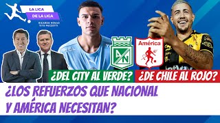 ¿Nacional Fichará Volante del City ¿América Tendrá 9 del Fútbol Chileno  LaLigaDeLaLiga [upl. by Aziram650]