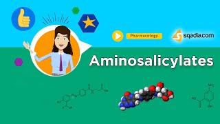 Aminosalicylates  Pharmacology Animation  Online Education  VLearning™  sqadiacom [upl. by Leuname18]